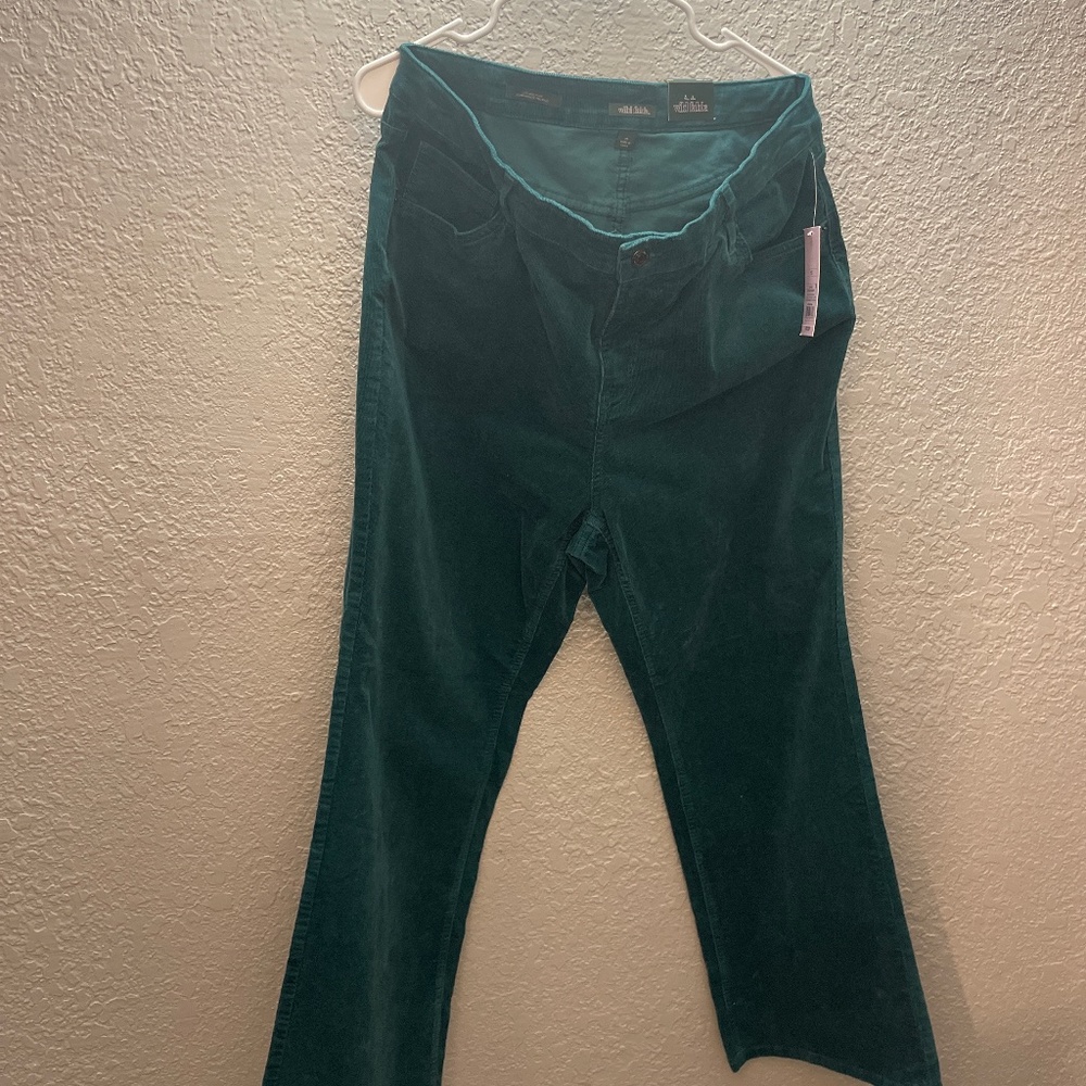 Corduroy flare pants